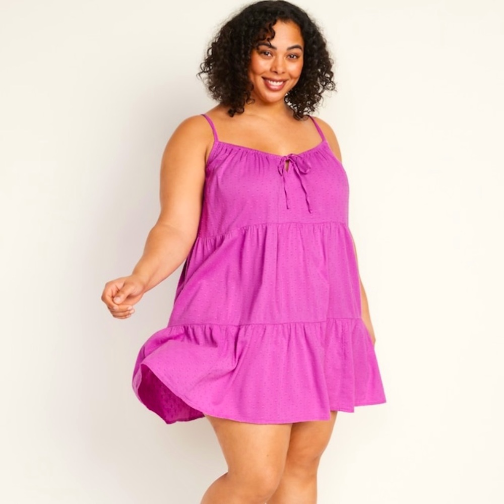 Brand New Old Navy Tiered mini dress .